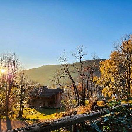 Logement A Megeve Avec Jardin Exterior photo