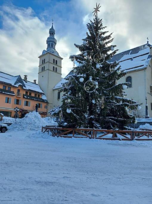 Logement A Megeve Avec Jardin Exterior photo